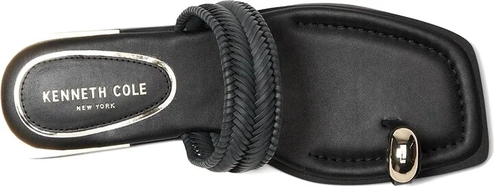 Kenneth Cole New York Andarna Women's Sandals Black : 7 M, Leather - Image 2