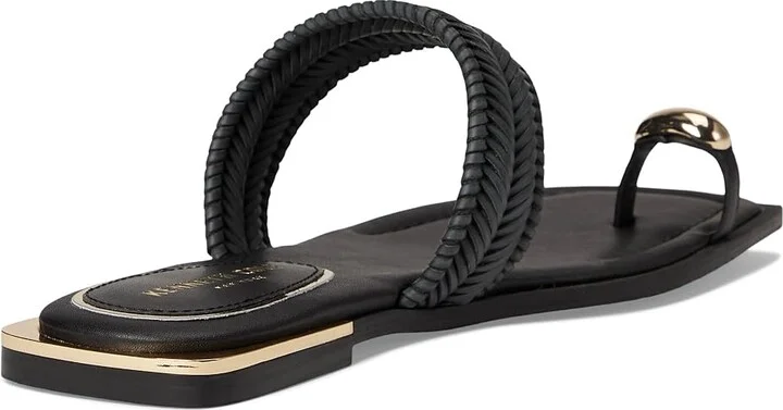 Kenneth Cole New York Andarna Women's Sandals Black : 7 M, Leather - Image 4