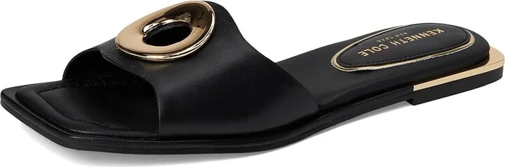 Kenneth Cole New York Asher Women's Dress Sandals Black Leather : 9.5 M - Image 5