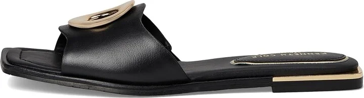Kenneth Cole New York Asher Women's Dress Sandals Black Leather : 9.5 M - Image 6