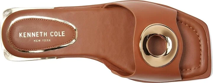 Kenneth Cole New York Asher Women's Dress Sandals Tan Leather : 7 M - Image 2