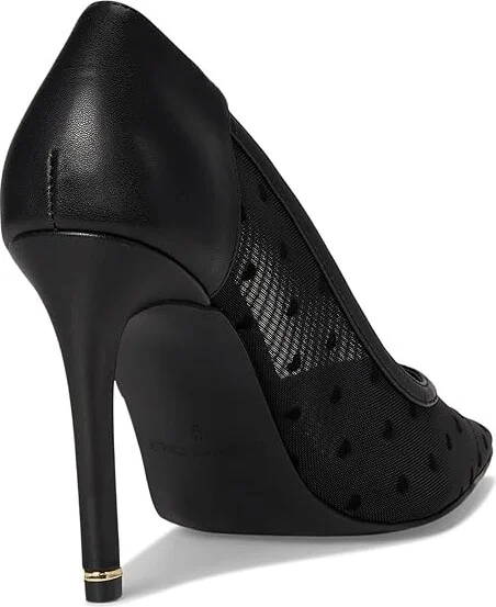 Kenneth Cole New York Bentley 100 High Women's Heels Black/Black Mesh : 10 M, Leather/Rubber - Image 4