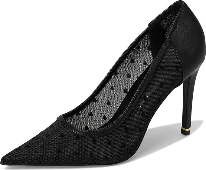 Kenneth Cole New York Bentley 100 High Women's Heels Black/Black Mesh : 10 M, Leather/Rubber - Image 5
