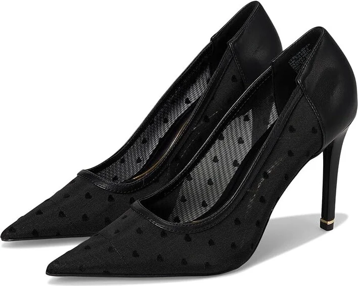 Kenneth Cole New York Bentley 100 High Women's Heels Black/Black Mesh : 10 M, Leather/Rubber