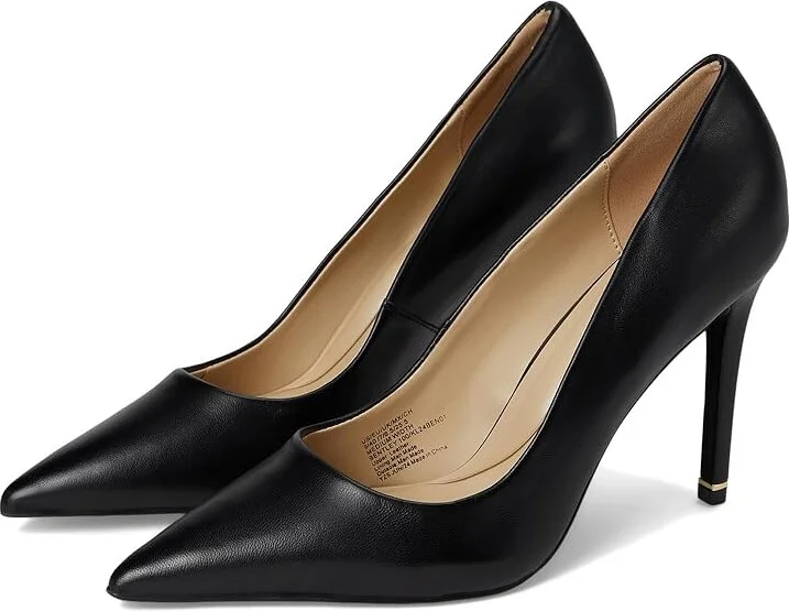 Kenneth Cole New York Bentley 100 High Women's Heels Black Leather : 9.5 M, Leather/Rubber