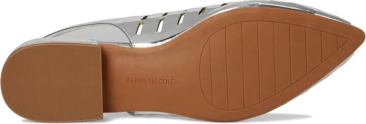 Kenneth Cole New York Calabra Women's Flat Shoes Silver : 7 M, Leather - Image 3