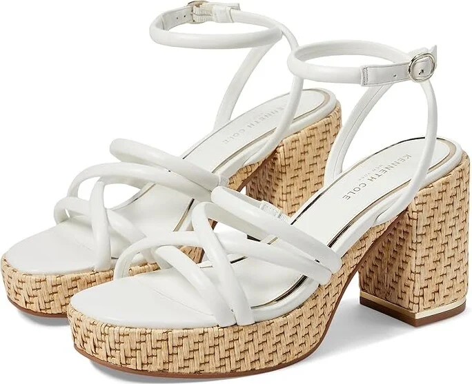 Kenneth Cole New York Daphne Women's Sandals White : 11 M, Leather
