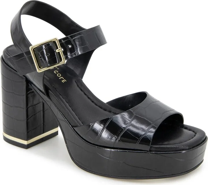Black Croc Print