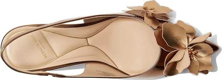Kenneth Cole New York Davia Women's Shoes Bronze Leather : 6.5 M, Faux Leather - Image 2
