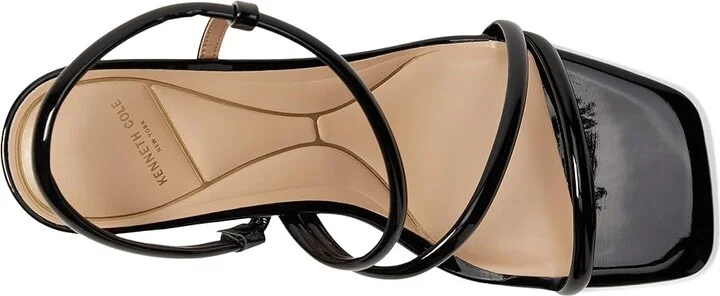 Kenneth Cole New York Dreama Women's Sandals Black Patent : 8 M, Rubber/Synthetic - Image 2