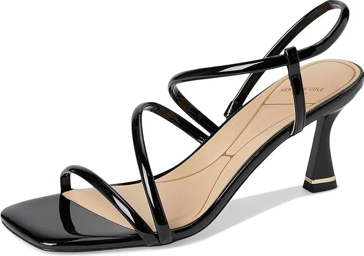 Kenneth Cole New York Dreama Women's Sandals Black Patent : 8 M, Rubber/Synthetic - Image 5