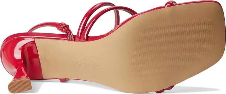 Kenneth Cole New York Dreama Women's Sandals Red Patent : 8 M, Rubber/Synthetic - Image 3