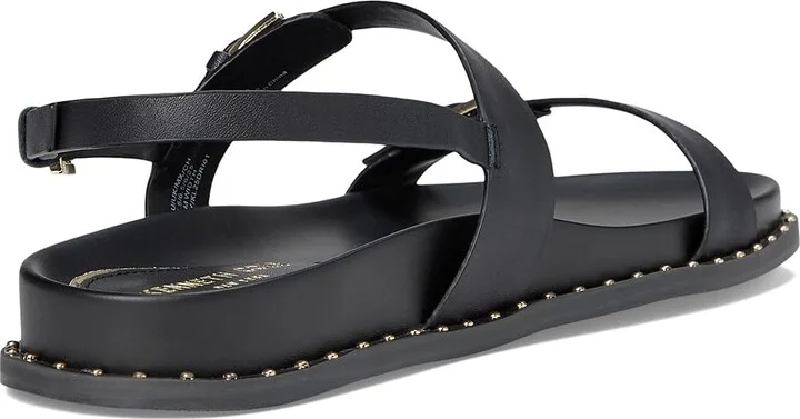 Kenneth Cole New York Drinity Women's Wedge Shoes Black Leather : 7 M, Leather/Rubber - Image 4