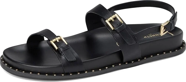 Kenneth Cole New York Drinity Women's Wedge Shoes Black Leather : 7 M, Leather/Rubber - Image 5