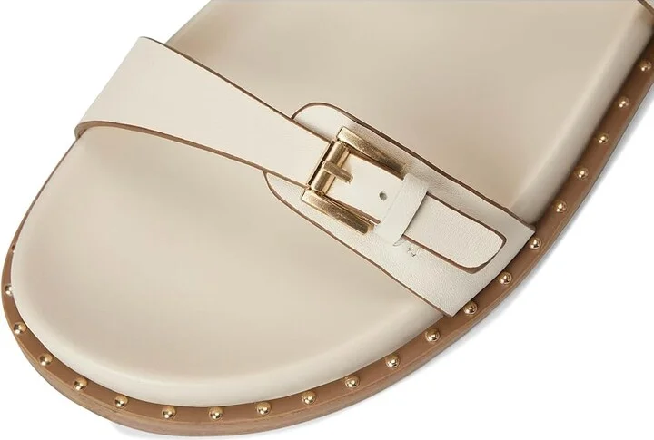 Kenneth Cole New York Drinity Women's Wedge Shoes Cream Leather : 7 M, Leather/Rubber - Image 7