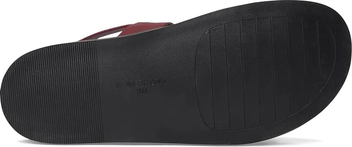 Kenneth Cole New York Drinity Women's Wedge Shoes Dark Red Leather : 8 M, Leather/Rubber - Image 3