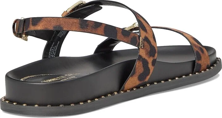 Kenneth Cole New York Drinity Women's Wedge Shoes Leopard Fabric : 9.5 M, Leather/Rubber - Image 4