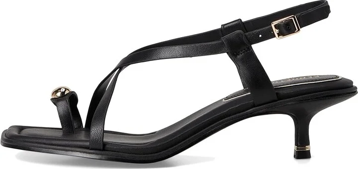 Kenneth Cole New York Geala Women's Sandals Black Leather : 7.5 M, Leather/Rubber - Image 6
