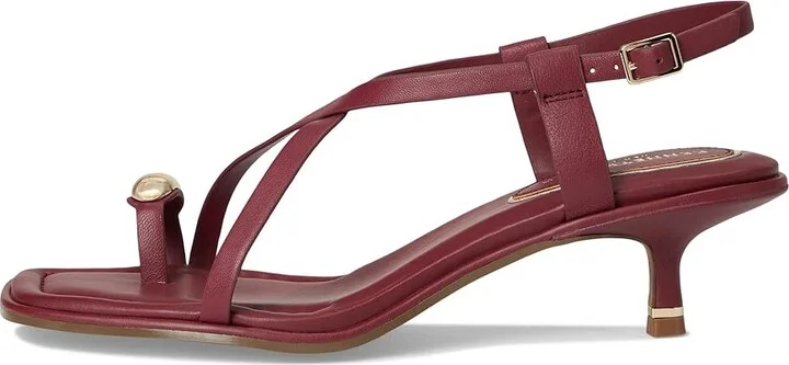 Kenneth Cole New York Geala Women's Sandals Dark Red Leather : 5.5 M, Leather/Rubber - Image 6