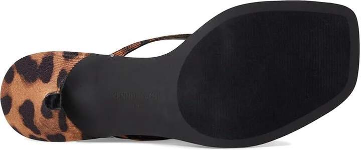 Kenneth Cole New York Gillie Women's Sandals Leopard Fabric : 6 M, Leather/Rubber - Image 3