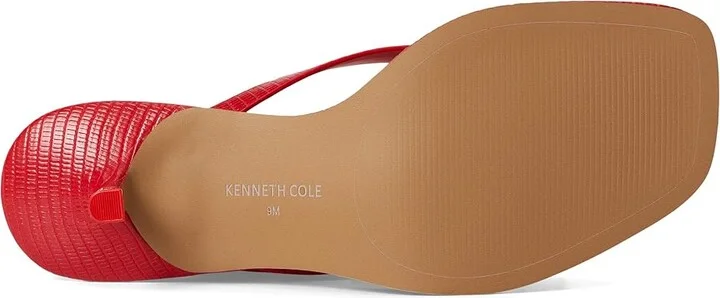 Kenneth Cole New York Gillie Women's Sandals Red Lizard : 5.5 M, Leather/Rubber - Image 3