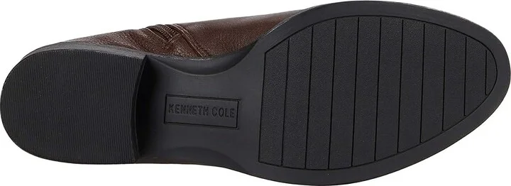 Kenneth Cole New York Levon Boot Women's Zip Boots Chocolate Leather : 5.5 M - Image 3