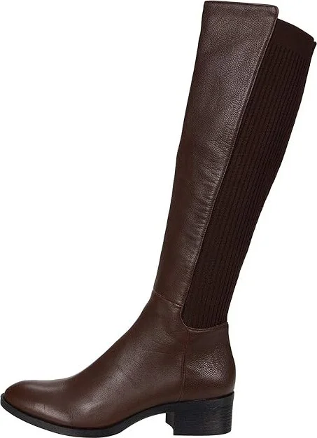 Kenneth Cole New York Levon Boot Women's Zip Boots Chocolate Leather : 5.5 M - Image 6