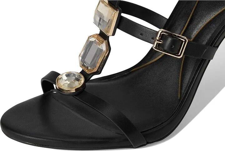 Kenneth Cole New York Lilath Women's Dress Sandals Black : 10 M, Synthetic - Image 2