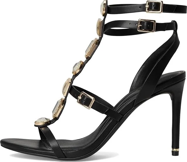 Kenneth Cole New York Lilath Women's Dress Sandals Black : 10 M, Synthetic - Image 6