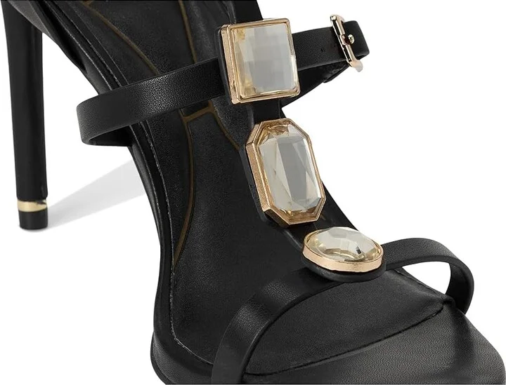Kenneth Cole New York Lilath Women's Dress Sandals Black : 10 M, Synthetic - Image 7