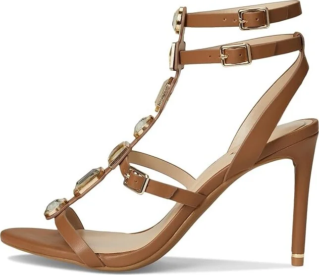 Kenneth Cole New York Lilath Women's Dress Sandals Brown : 9 M, Synthetic - Image 6