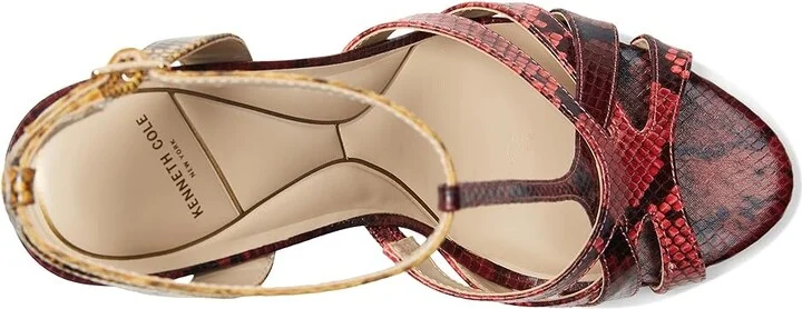 Kenneth Cole New York Liona Women's Sandals Postal Snake : 10 M, Faux Leather - Image 2