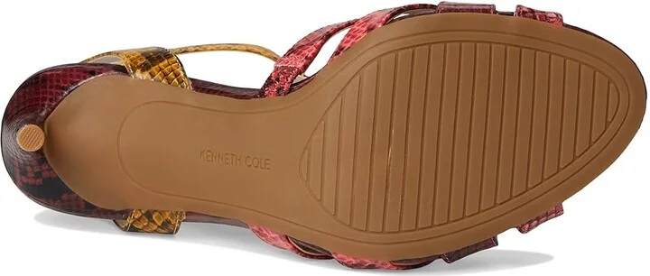 Kenneth Cole New York Liona Women's Sandals Postal Snake : 10 M, Faux Leather - Image 3