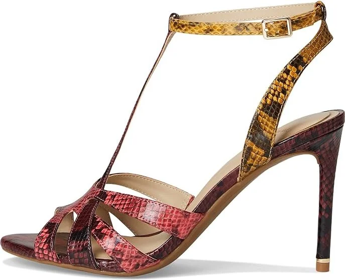 Kenneth Cole New York Liona Women's Sandals Postal Snake : 10 M, Faux Leather - Image 6