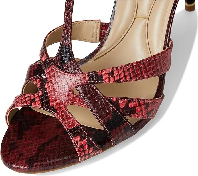 Kenneth Cole New York Liona Women's Sandals Postal Snake : 10 M, Faux Leather - Image 7