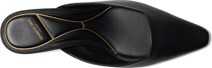 Kenneth Cole New York Margo High Women's Heels Black Leather : 5 M, Leather/Rubber - Image 2