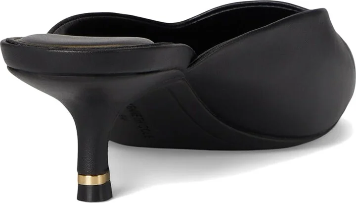 Kenneth Cole New York Margo High Women's Heels Black Leather : 5 M, Leather/Rubber - Image 4