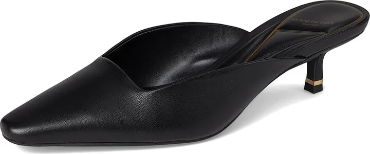 Kenneth Cole New York Margo High Women's Heels Black Leather : 5 M, Leather/Rubber - Image 5