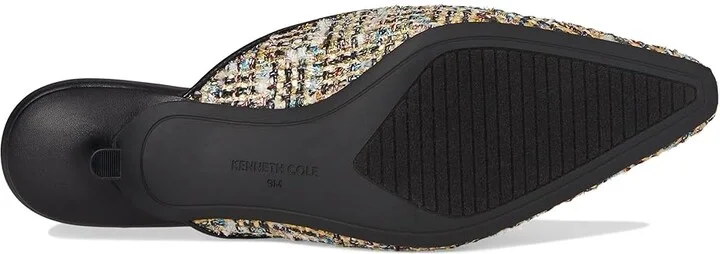 Kenneth Cole New York Margo High Women's Heels Metallic Fabric : 6 M, Leather/Rubber - Image 3