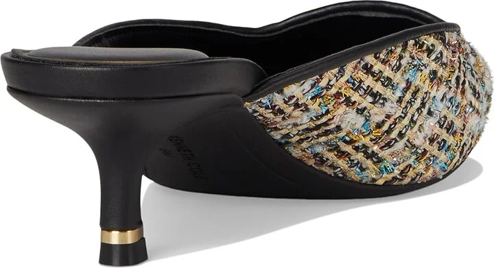 Kenneth Cole New York Margo High Women's Heels Metallic Fabric : 6 M, Leather/Rubber - Image 4