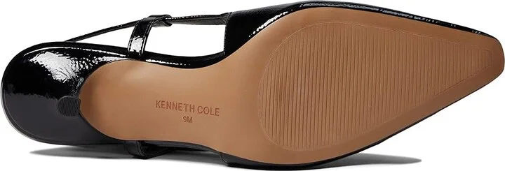 Kenneth Cole New York Martha Women's Shoes Black Crinkle Patent : 5.5 M, Leather - Image 3