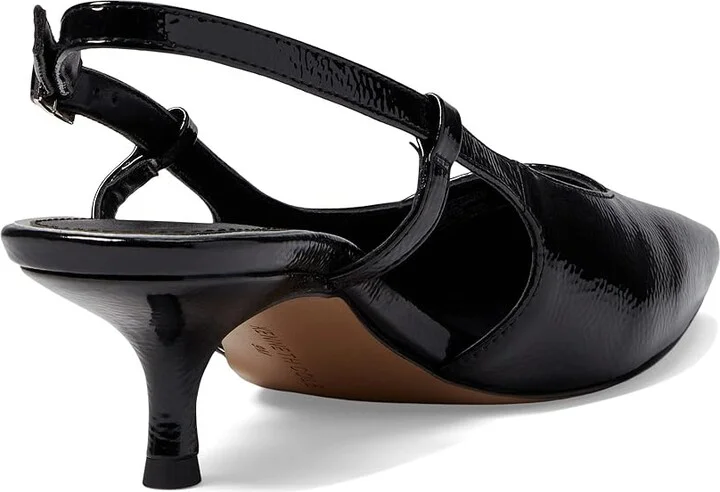 Kenneth Cole New York Martha Women's Shoes Black Crinkle Patent : 5.5 M, Leather - Image 4