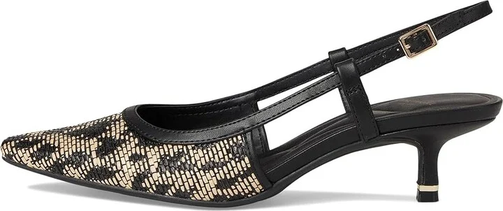 Kenneth Cole New York Martha Women's Shoes Natural/Black Raffia : 5.5 M, Leather - Image 6
