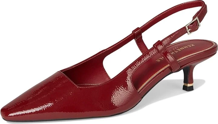 Kenneth Cole New York Martha Women's Shoes Rio Red Patent : 7.5 M, Leather - Image 5