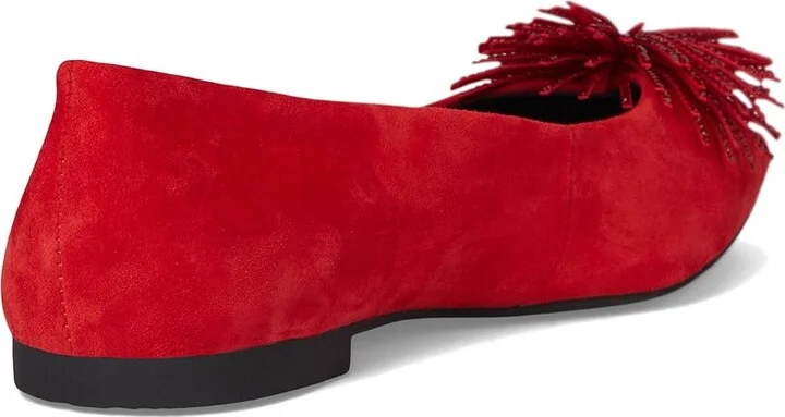 Kenneth Cole New York Natasha Women's Flat Shoes Fuego Suede : 6.5 M, Leather/Rubber/Suede - Image 4