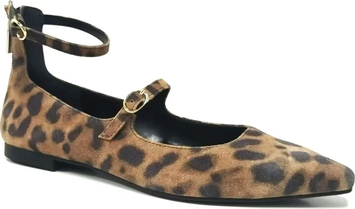 Leopard Suede