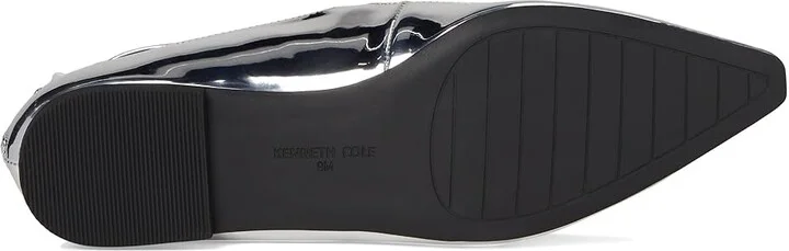 Kenneth Cole New York Nolita Women's Flat Shoes Silver : 6 M, Leather/Rubber - Image 3