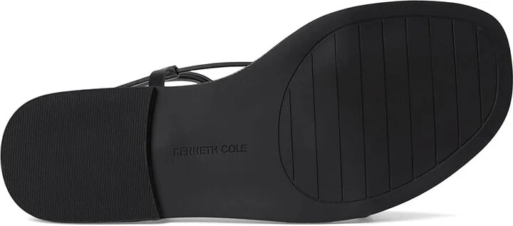 Kenneth Cole New York Paros Jewel Women's Dress Sandals Black Leather : 6.5 M, Faux Leather - Image 3