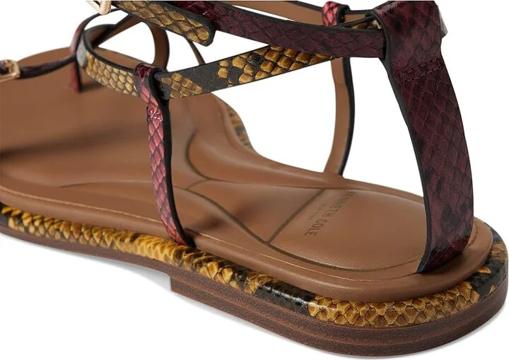 Kenneth Cole New York Paros Women's Dress Sandals Postal Snake : 7 M, Faux Leather - Image 7