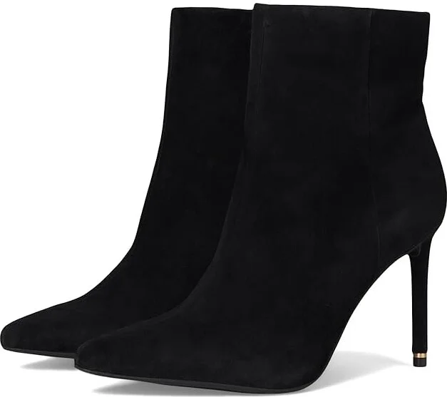 Kenneth Cole New York Quincy Women's Boots Black Suede : 10 M, Leather